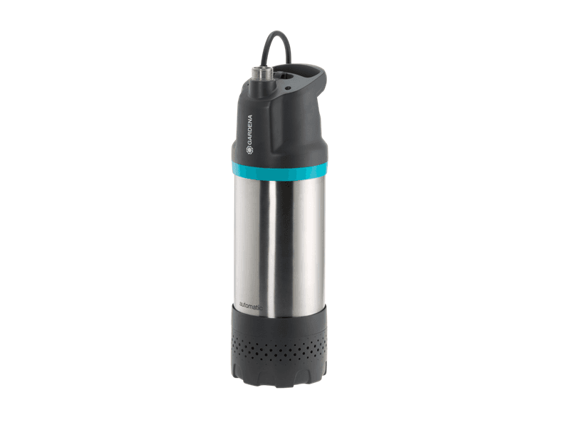 Gardena 5900/4, 900 W, AC, 3,5 bar, 5900 l/h, IPX8, Musta, Ruostumaton teräs