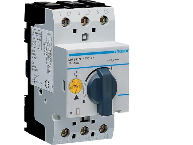 Hager MM511N, 230 - 690 V