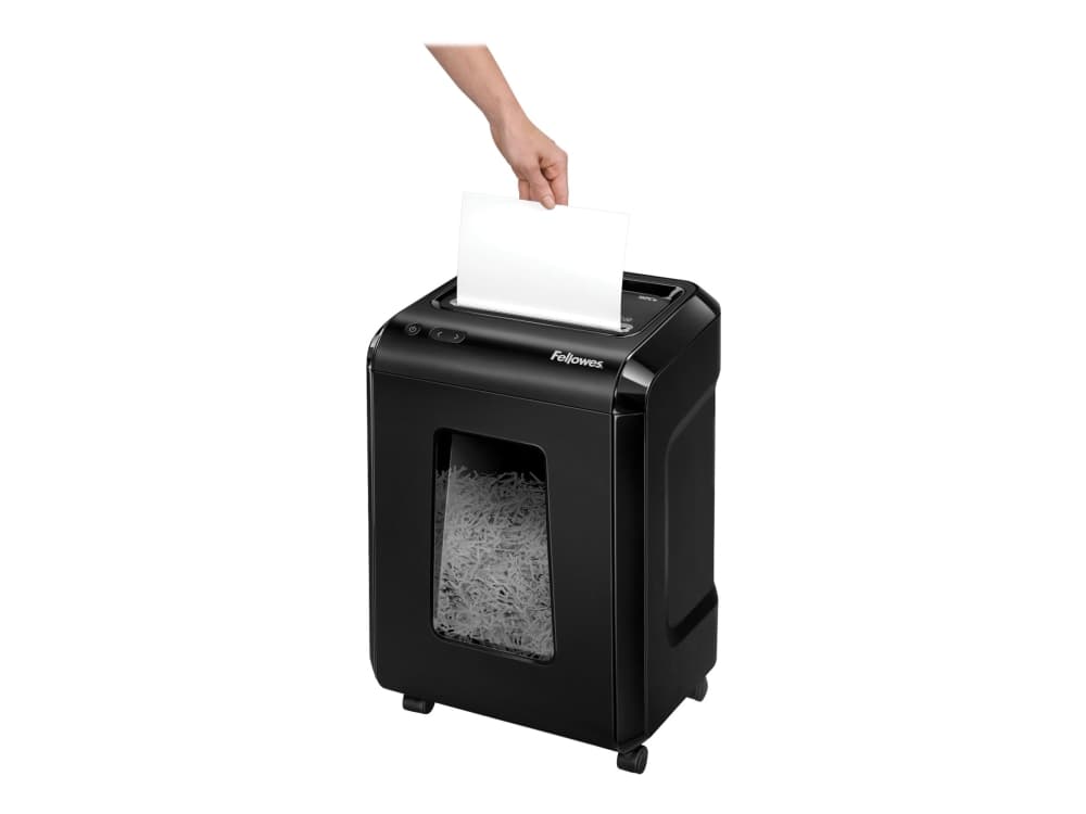 Fellowes Powershred 92Cs, Suikaleeksi leikkaava, 4 ? 38, 25 L, 4 renkaita, 30 min, SafeSense