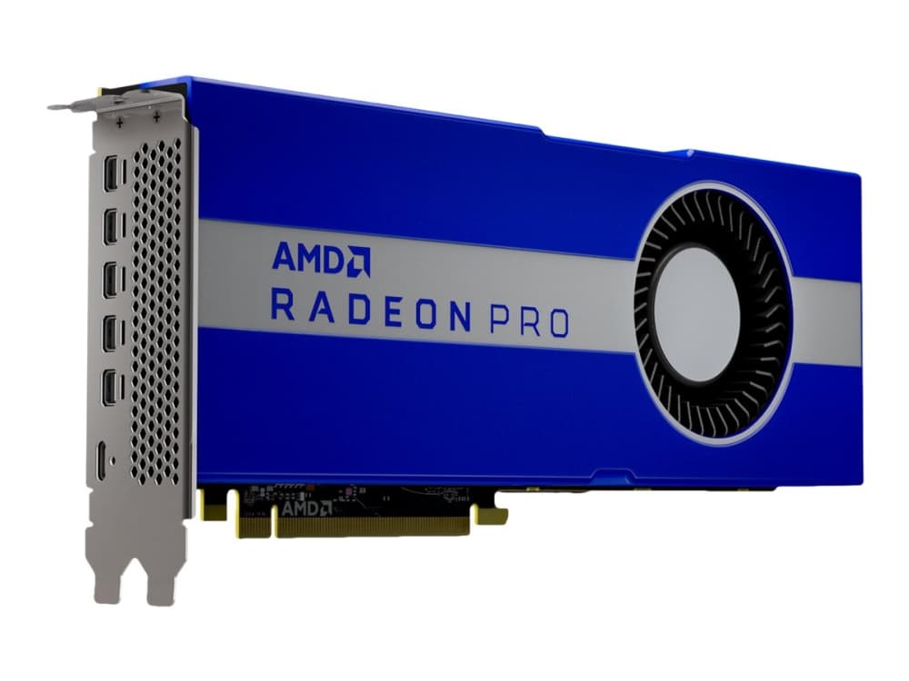 AMD Radeon Pro W5700 - Grafikkortti - Radeon Pro W5700 - 8 Gt GDDR6 - PCIe 4.0 x16 - USB-C, 5 x Mini DisplayPort (mininäyttöportti)