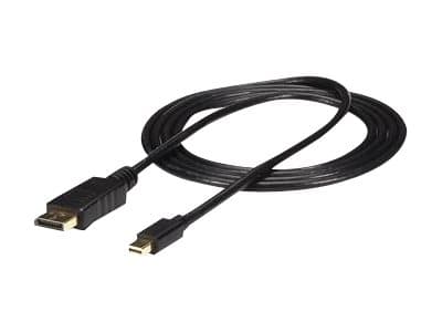 StarTech.com 10ft Mini DisplayPort to DisplayPort -kaapeli - M/M - mDP to DP 1.2 -sovitinkaapeli - Thunderbolt to DP w/ HBR2 Support (MDP2DPMM10) - DisplayPort kabel - Mini DisplayPort (han) til DisplayPort (han) - 3 m - P/N: CDP2MDPEC, CDP2MDPFC, CDPVDHDMDP2G, CDPVDHDMDPRG, CDPVDHDMDPSG, CDPVDHMDPDPDP, CDPVDVDHMDPDP