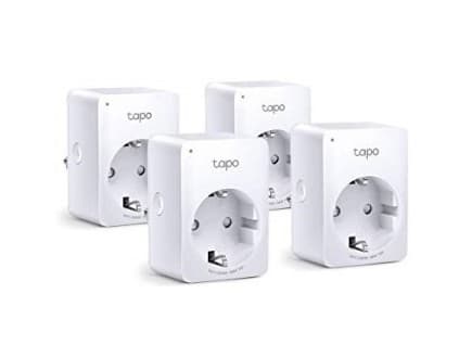 Tapo P100 - Älykäs liitin - langaton - 802.11b / g / n, Bluetooth 4.2 - 2,4 Ghz (4 kpl)