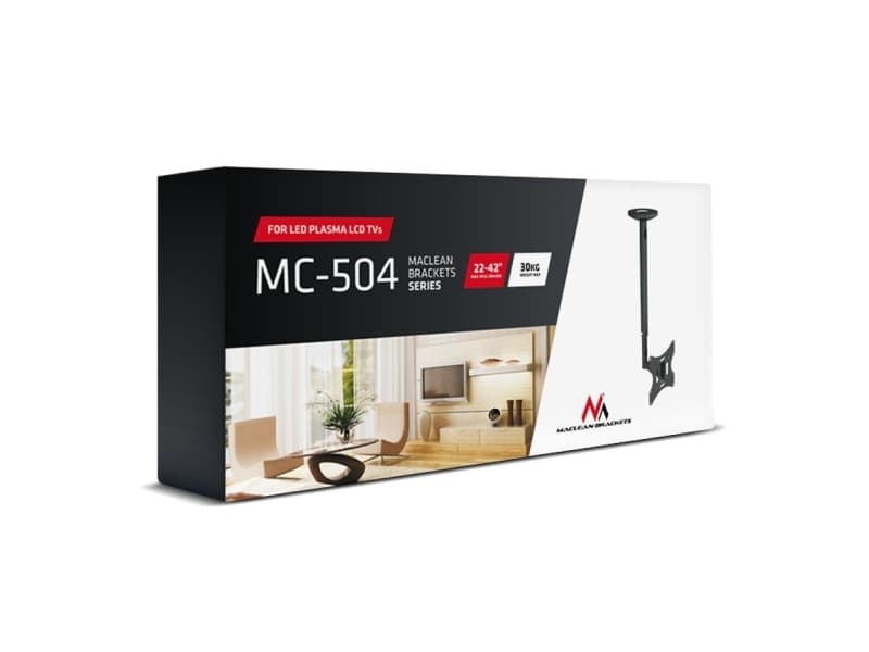 Loftmonteret tv-kiinnike 23-42 50 - 85 cm 30 kg Maclean MC-504A B lajittelu