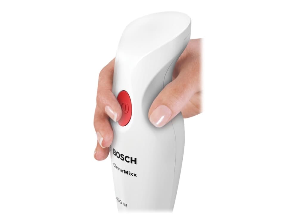 Bosch MSM14100, Upotettava sekoitin, 1,2 m, 400 W, Valkoinen