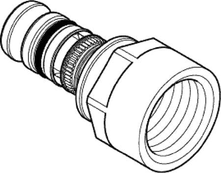 Geberit Mepla siirtymä sisäkierteellä d=32 mm Rp=1 1/4