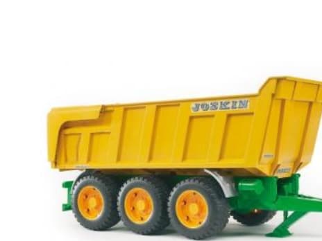 Bruder Joskin tipping trailer toy