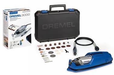 Dremel 3000-1/25 EZ, Käsityöt, Leikkuu, Poraus, Jauhaminen, Kiillotus, Hionta, 130 W, 230 V, AC, 190 mm, 550 g