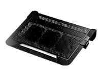 Cooler Master Notepal U3 Plus - Kannettavan tietokoneen tuuletin - 80 mm - musta