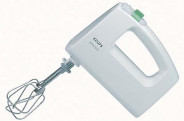 Krups F60814, Käsisekoitin, Valkoinen, 500 W, 224 mm, 110 mm, 213 mm