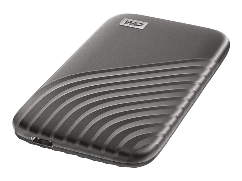 Western Digital My Passport, 1000 GB, USB Type-C, 3.2 Gen 2 (3.1 Gen 2), 1050 MB/s, Salasanasuojaus, Harmaa