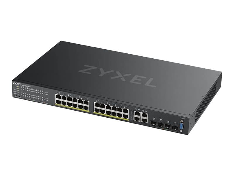 Zyxel GS2220-28HP-EU0101F, Hallittu, L2, Gigabit Ethernet (10/100/1000), Power over Ethernet -tuki, Telineasennus