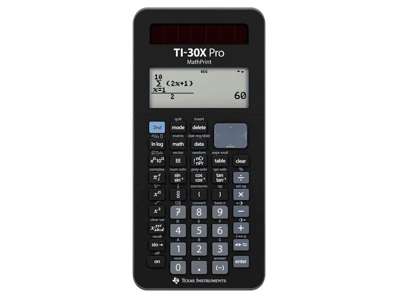 Laskin Texas TI-30X Pro Mathprint laskin Texas TI-30X Pro Mathprint