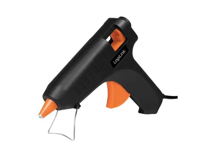 LogiLink WZ0051, Kuumaliimapistooli, Musta, Oranssi, 8 g/min, 3 s, 1,12 cm, 10 cm