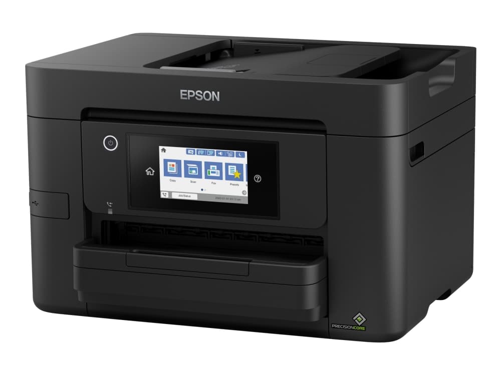 Epson WorkForce Pro WF-4820DWF, Mustesuihku, Väritulostus, 4800 x 2400 DPI, Väriskannaus, A4, Musta