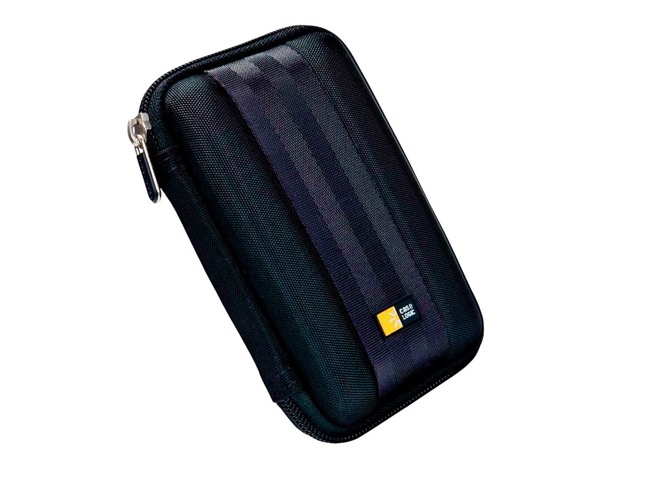 Case Logic QHDC-101 Black, Suojakotelo, EVA (eteeni-vinyyliasetaatti), musta, Mikä tahansa tuotemerkki, Pölynkestävä, Naarmuuntumisenkestävä, 102 mm