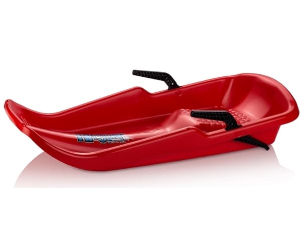 Twister Bobsled / Kælk käsijarruilla, punainen