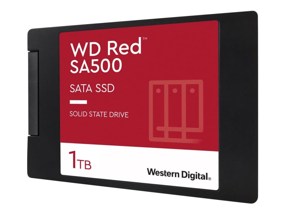 Western Digital Red SA500, 1000 GB, 2.5, 530 MB/s, 6 Gbit/s