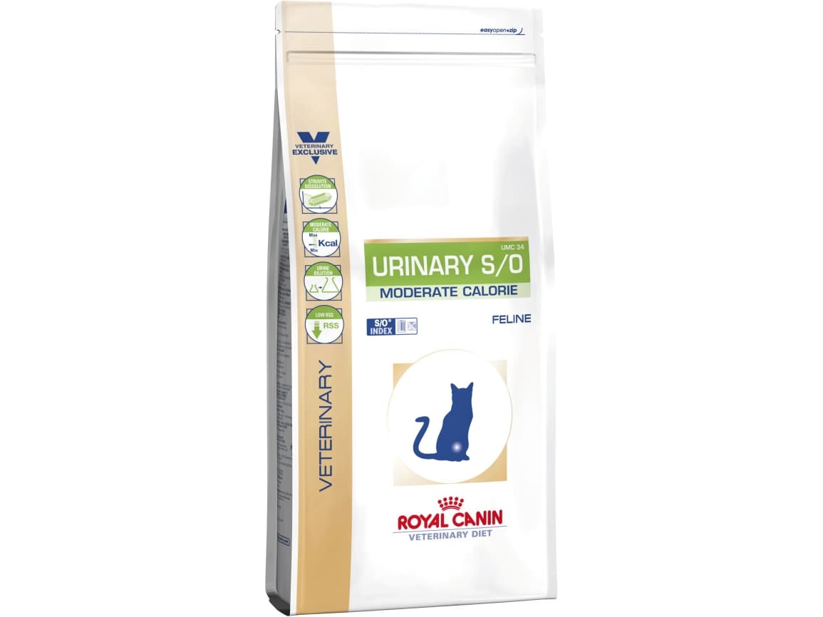 Royal Canin Urinary S/O Moderate Calorie, Adult Cat, 7 kg