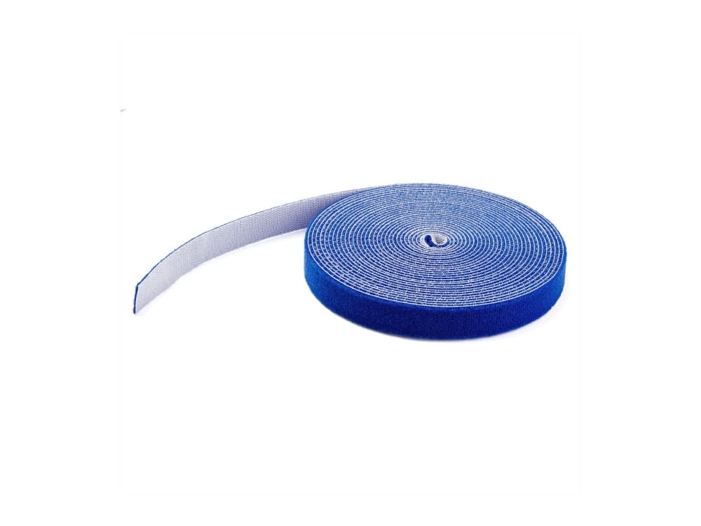 StarTech.com HKLP50BL, Koukullinen ja lenkillinen nippuside, Nailon, Sininen, 15200 mm, 19 mm, 2,4 mm