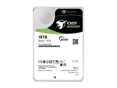 Seagate Exos X18 ST16000NM004J - Kiintolevy - 16 TB - sisäinen - SAS 12Gb/s - 7200 kierrosta minuutissa - puskuri: 256 MB