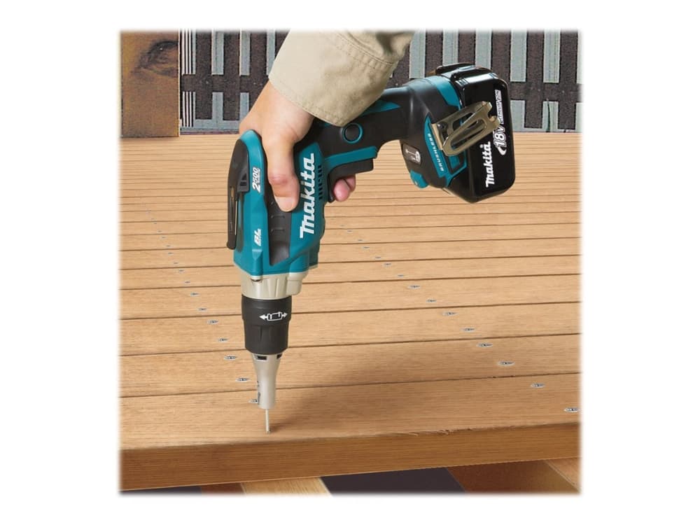 Makita DFS250Z - Kipsilevyruuvinväännin - akkukäyttöinen - 1/4 jarruton hylsy - ei akkua - 18 V