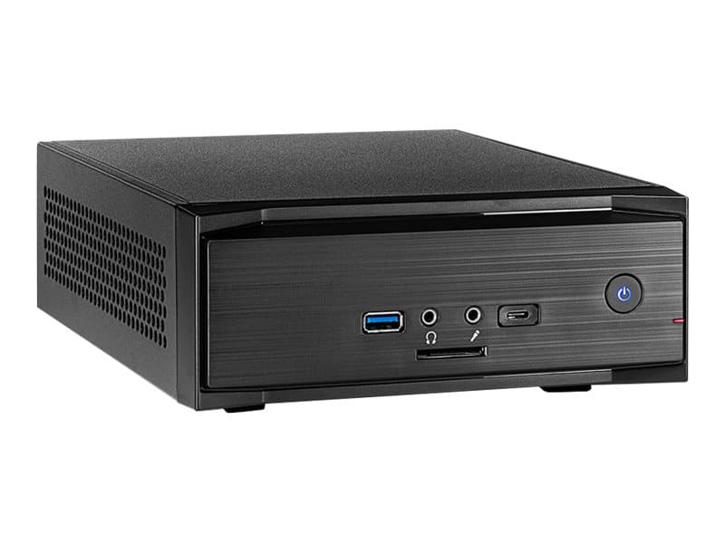 Inter-Tech MW-01 II, Mini Tower, PC, Musta, ITX, 4 cm, CE