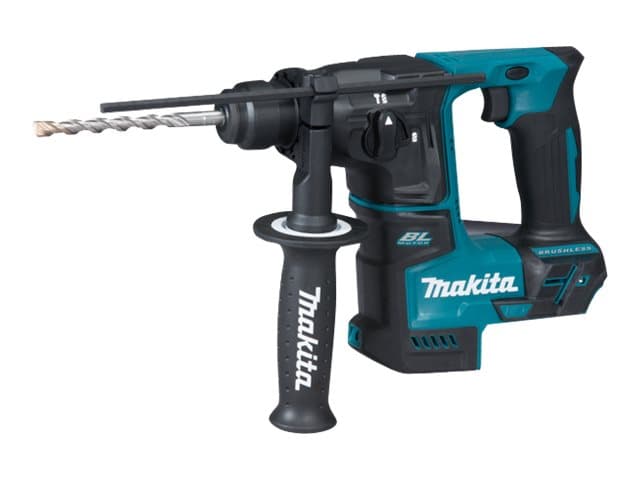 Makita DHR171Z - Pyörivä vasara - akkukäyttöinen - 2 toimintatilaa - SDS-plus - 1,2 Joule - ei akkua - 18 V