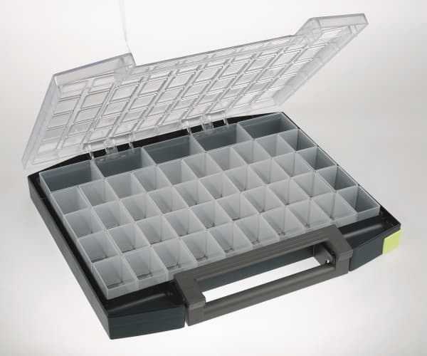raaco Boxxser 55 5x10-45, Polykarbonaatti, 1,91 kg, Sininen