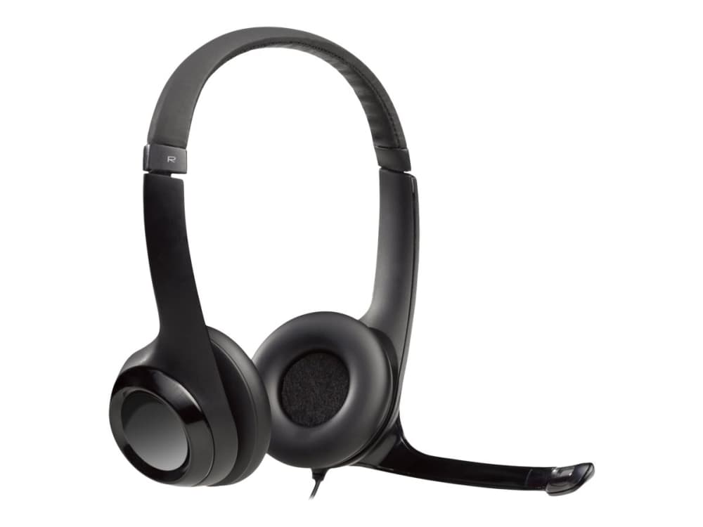 Logitech H390 - Kuulokkeet - korvalla - kaapeli - USB - Musta