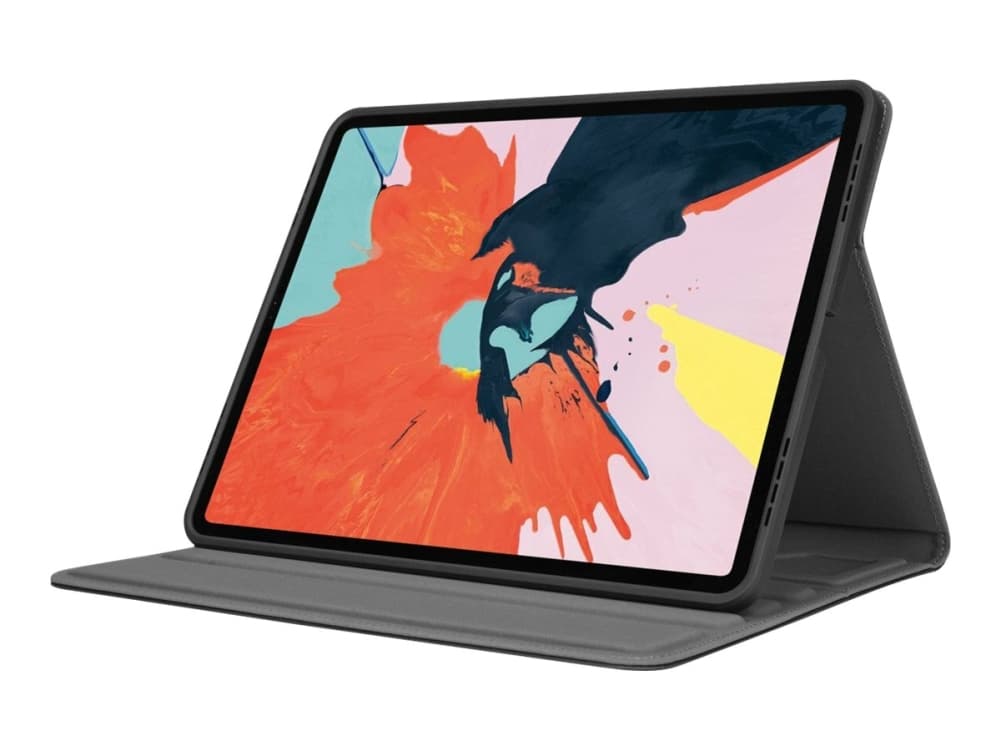 Targus VersaVu Classic - Flipomslag til tablet - polyurethan - sort - 12.9 - for Apple 12.9-inch iPad Pro (3. generation)