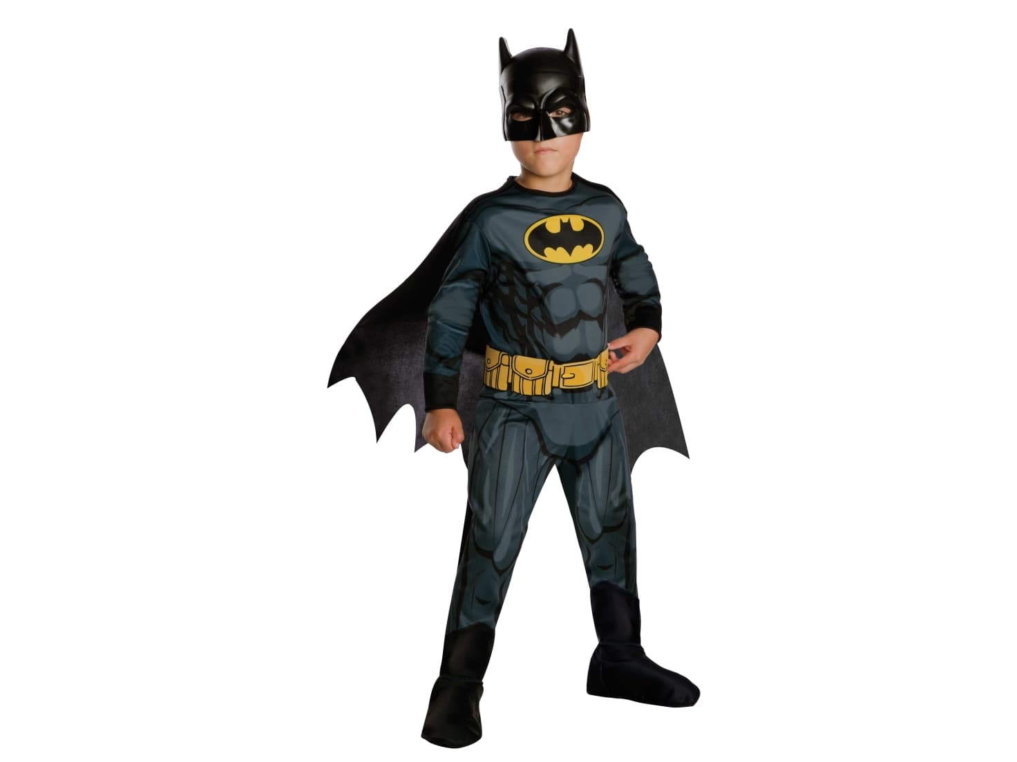 Batman Classic Kostume (3-10 år)(Str. 140/L)