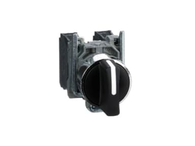 Schneider Electric XB4BD33, Kahva, Musta