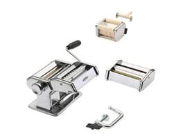 GEFU 28300, Käsikäyttöinen pastakone, Lasagne, Ravioli, Spagetti, Tagliatelle, Ruostumaton teräs
