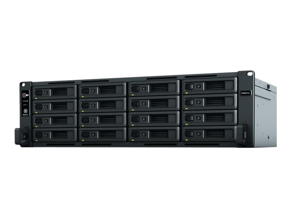 Synology RackStation RS4021XS+, Tallennuspalvelin, Teline ( 3U ), Intel® Xeon®, D-1541, Musta