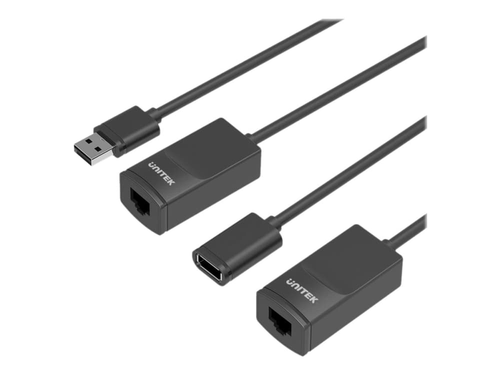 Unitek Y-UE01001 - Sender og modtager - USB-forlængerkabel - USB - op til 60 m