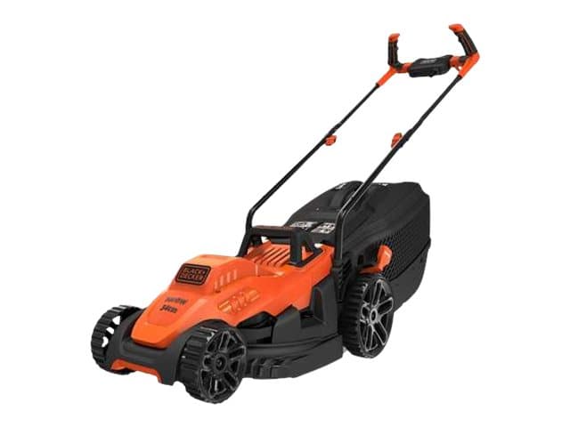 BLACK+DECKER - Ruohonleikkuri - sähkökäyttöinen - 1400 W - 34 cm - 14,4 kg