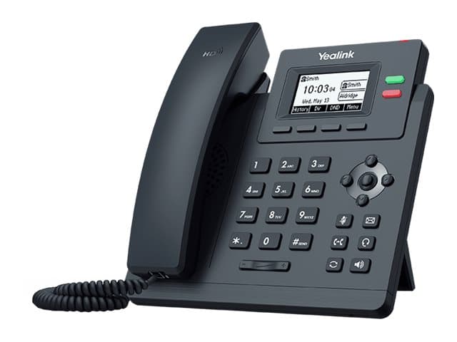 Yealink SIP-T31G, IP Phone, Harmaa, Johdollinen puhelin, Pöytä/Seinä, 2 linjat, 1000 entries
