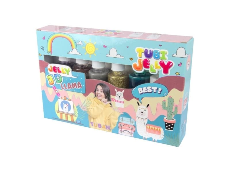 Tuban 6-värinen Tubi Jelly setti - Lama