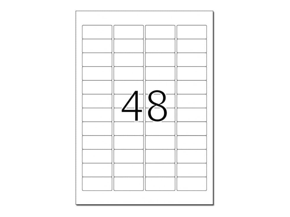 HERMA 4367, Punainen, Itse kiinnittyvä tulostintarra, A4, Paperi, Laser/Inkjet, Irroitettava