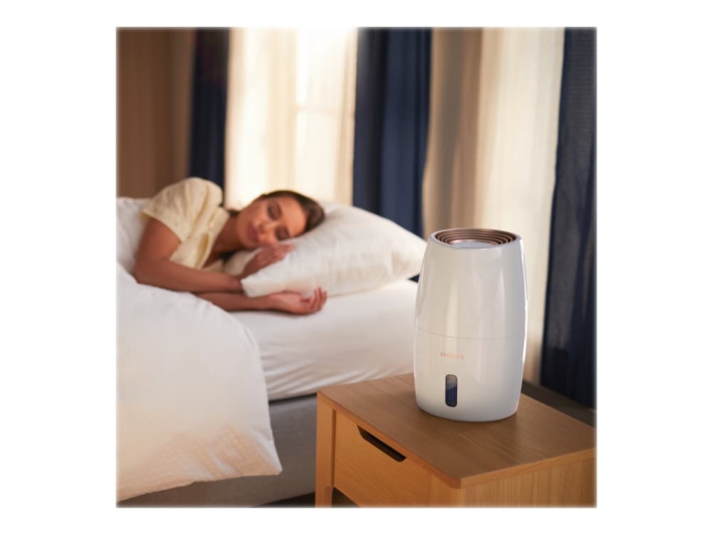 Philips 2000 series Ilmankostutin enintään 32 m2:n tilaan, Ruusukulta, Valkoinen, 1,5 m, 1,5 m, 17 W, 220 - 240 V, 50-60 Hz