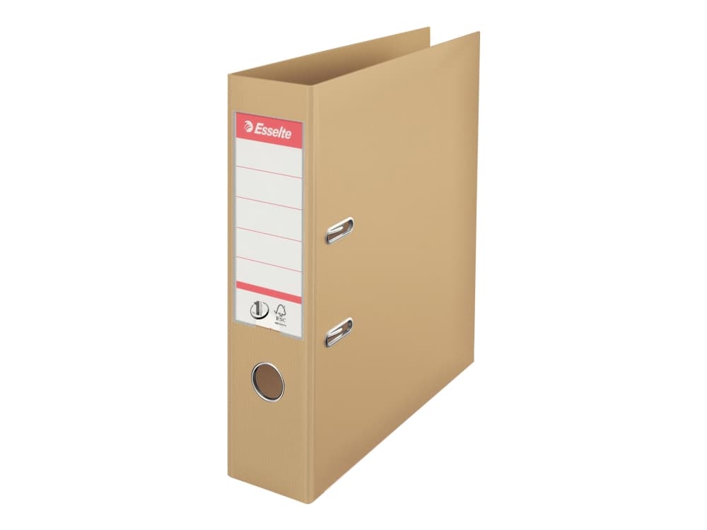 Esselte No.1 brevordner PP, 30% FSC® A4/75 mm Hiekka - (10 kpl)