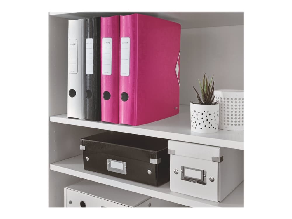 Leitz mappi Active PP WOW A4/65mm, A4, Solumuovi, Ruusu, 350 arkkia, 80 g/m², 6,5 cm