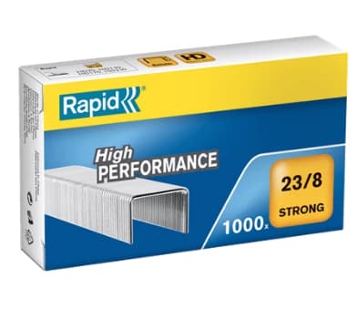 Rapid 24869800, Niittipakkaus, 8 mm, Kiinnitys, 1000 niitit, Sinkki, 40 arkkia