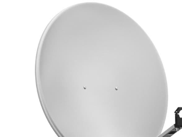 Goobay SAT Spieg. 80er Alu, 10,7 - 12,75 GHz, 38,8 dBi, Grå, Alumiini, 80 cm, 3,8 kg, 3,8 kg