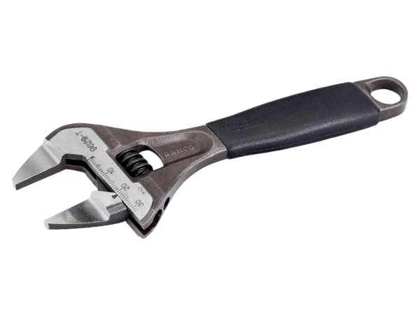 Bahco skiftenøgle ergonomisk m/smalle kæber og større vidde 8