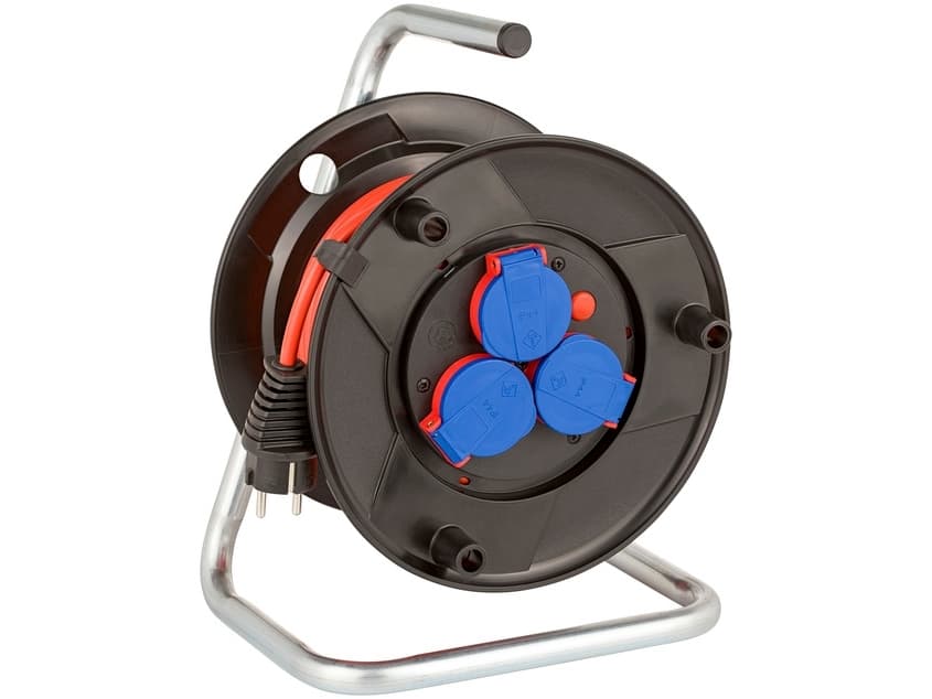 Brennenstuhl 1098530001, Musta, Muovi, 20 m, IP44, 250 mm, 190 mm