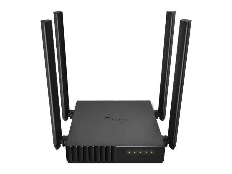 TP-Link Archer C54, Wi-Fi 5 (802.11ac), Kaksitaajuus (2,4 GHz/5 GHz), Ethernet LAN, Musta, Pöytäreititin