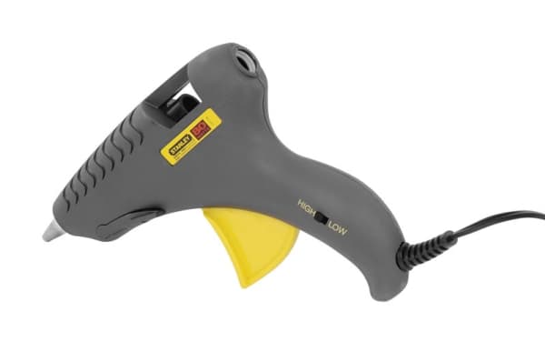 Stanley GR25, Kuumaliimapistooli, Harmaa, Keltainen, 25 g/min, 1 min, AC, 80 W