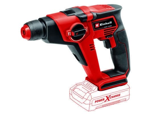 Einhell TE-HD 18/12 Li - Solo, SDS Plus, Musta, Punainen, 1,2 cm, 1300 RPM, 6000 bpm, 14 Nm - SOLO