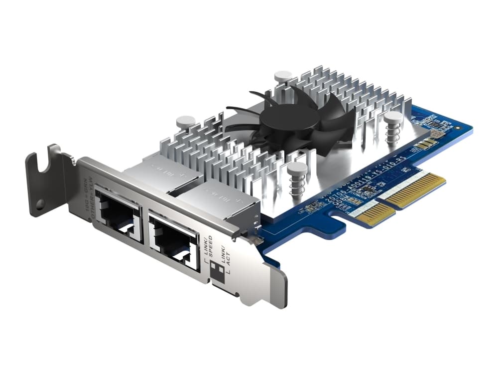 QNAP QXG-10G2T-X710, Sisäinen, Langallinen, PCI Express, Ethernet, 1000 Mbit/s